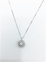 Collana Recarlo Donna in Oro bianco Diamante 0.43 Ct ZR 619/015 - ZR 619/015